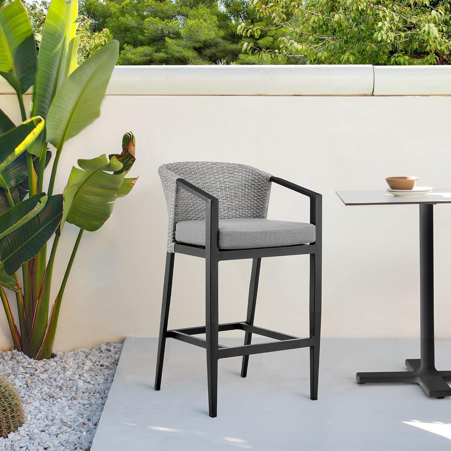 Armen Living Aileen 26 in. Outdoor Counter Stool