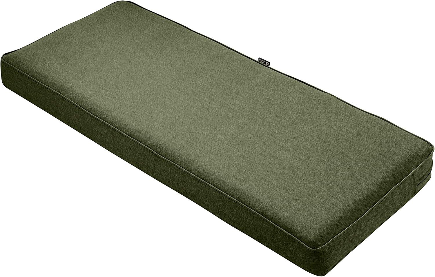 Heather Fern Green FadeSafe 54" Outdoor Bench Cushion