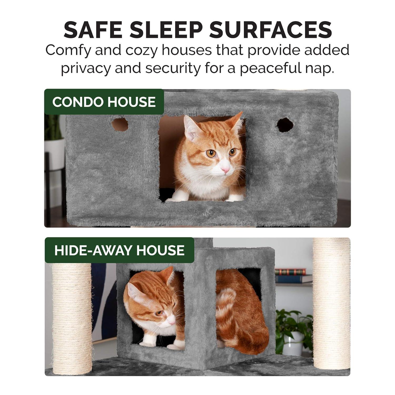FurHaven Tiger Tough 69.3'' H Cat Tree