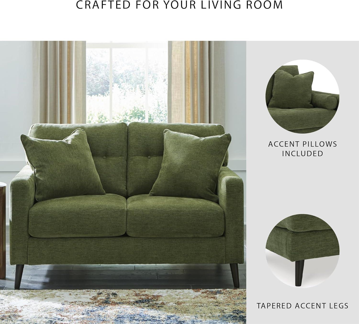 Signature Design by Ashley Bixler Green Loveseat