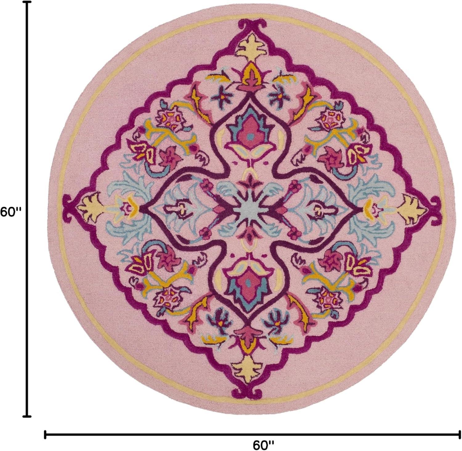 SAFAVIEH Bellagio BLG605A Handmade Pink / Multi Rug