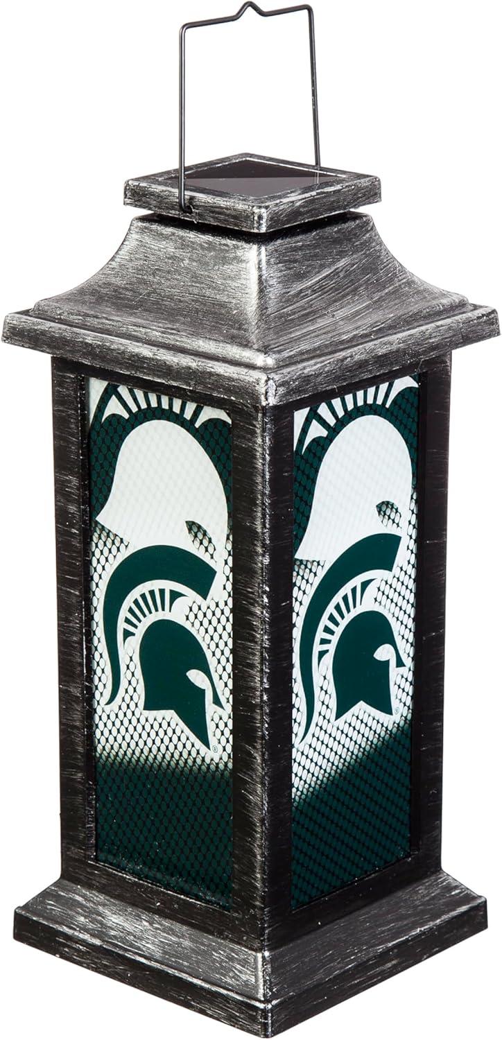 Evergreen Enterprises, Inc NCAA Team 10'' Solar Powered Outdoor Lantern