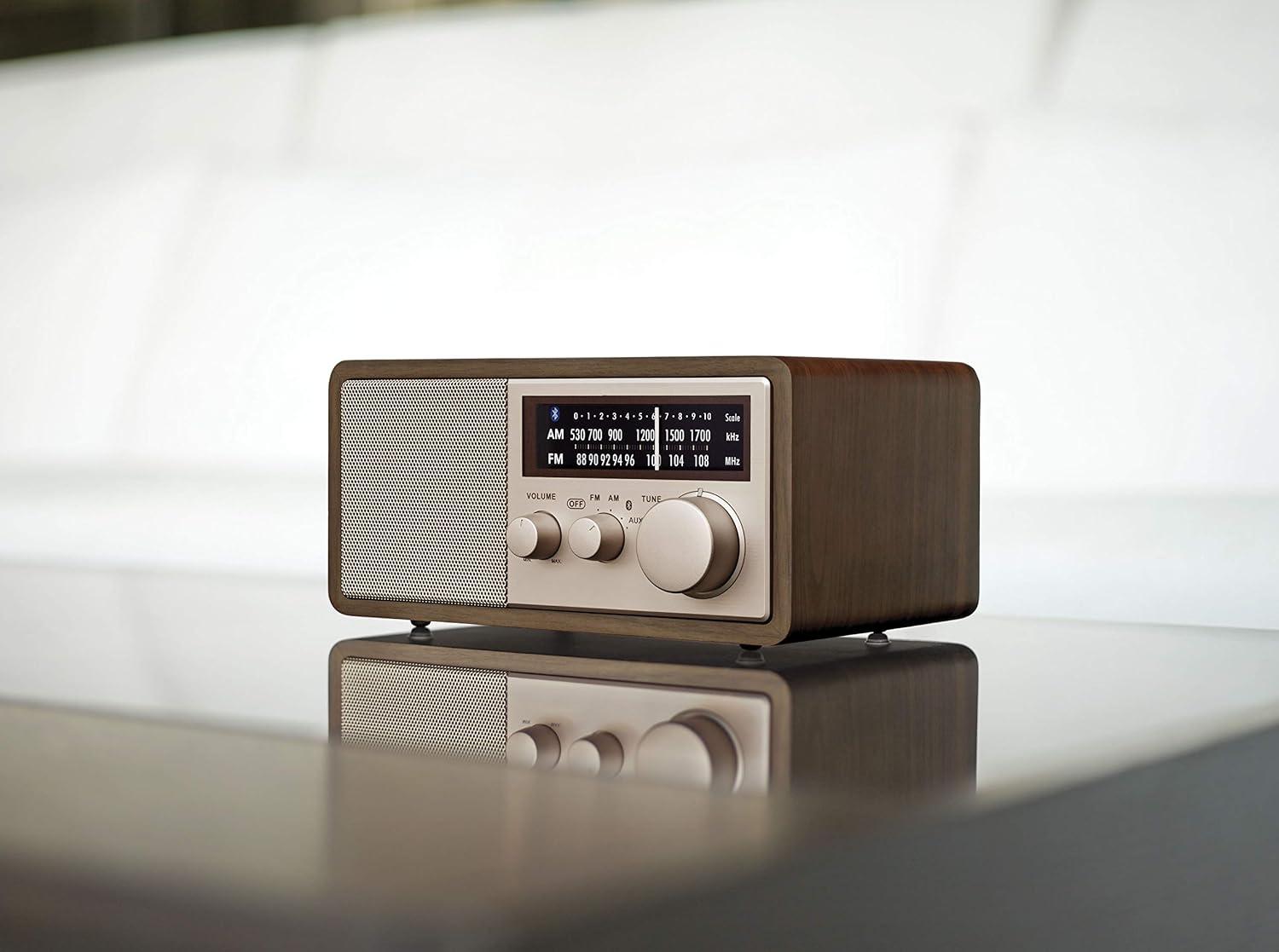 Sangean WR-16SE WR-16 45th Anniversary Special Edition AM/FM Wooden Cabinet Radio with Bluetooth