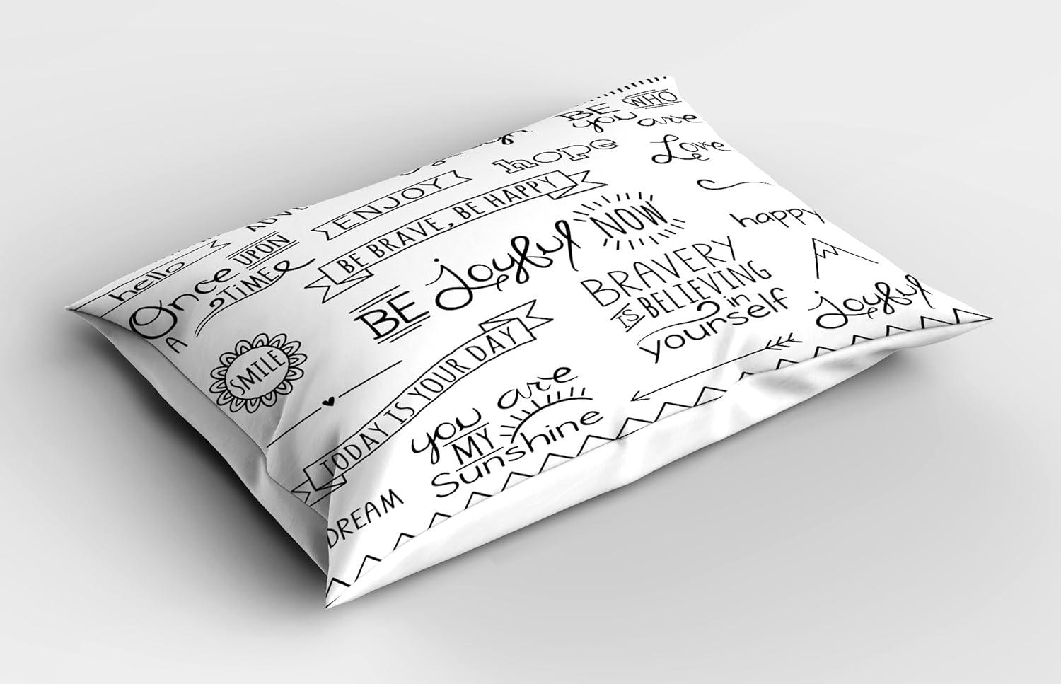 Ambesonne Manly Pillow Sham