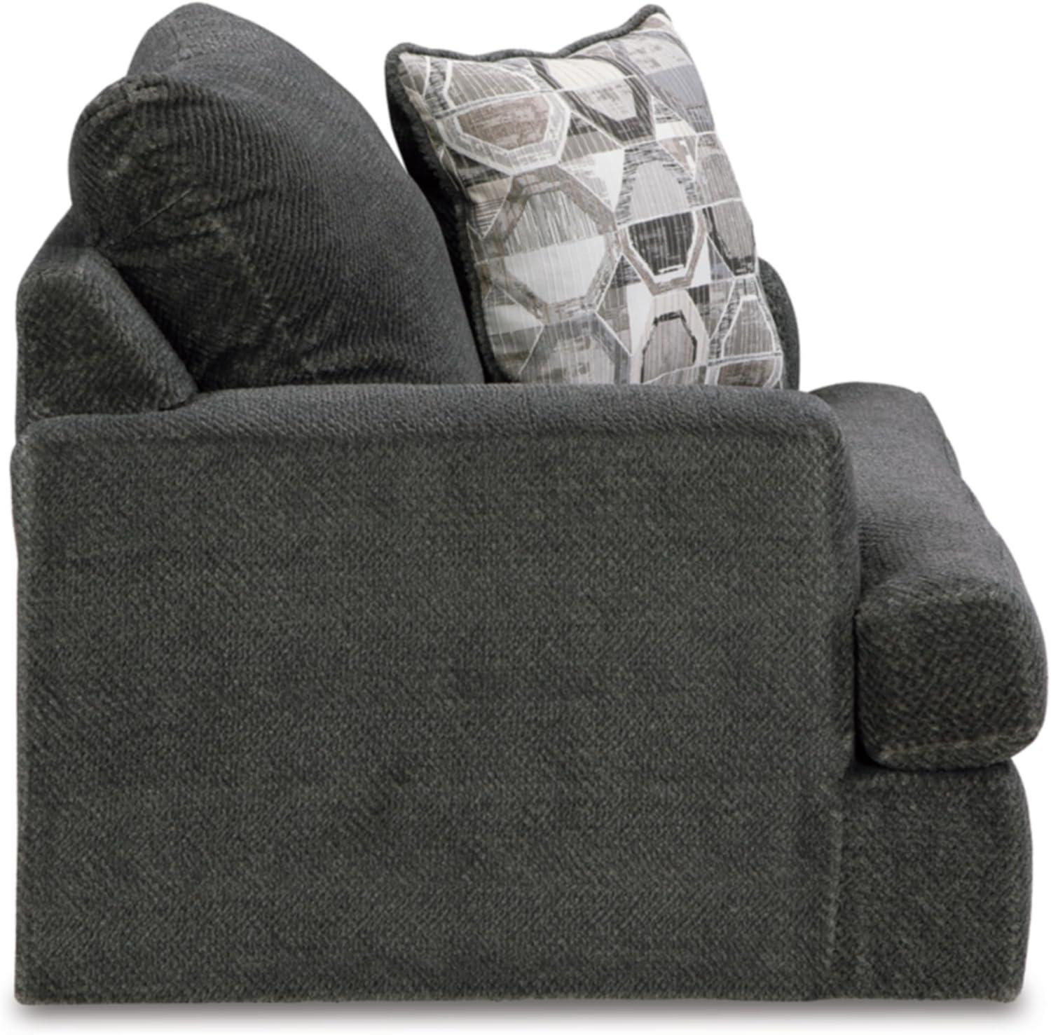 Ashley Furniture Karinne Smoke Oversized Chair