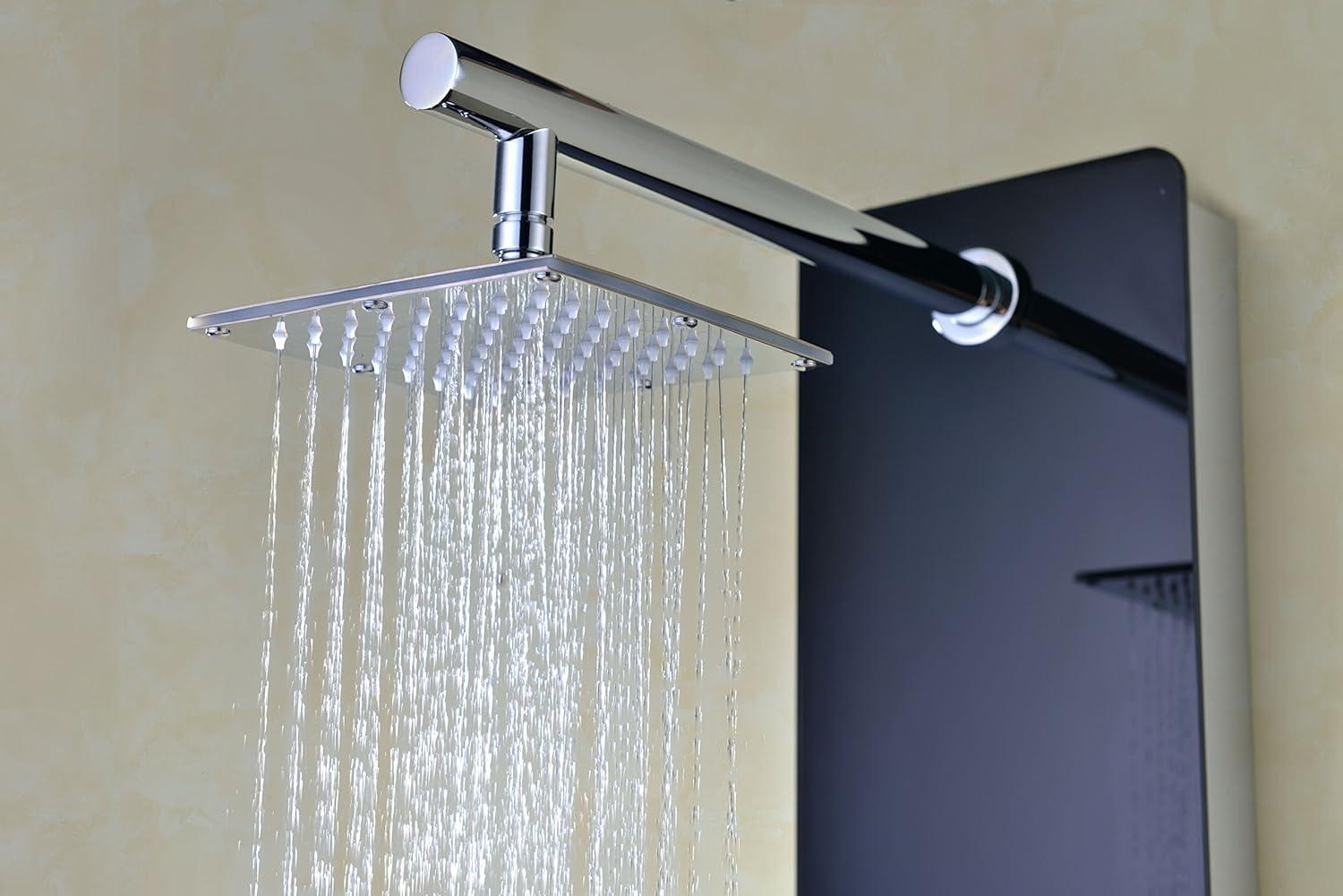 Melody 59'' Shower Panel with Adjustable Shower Head