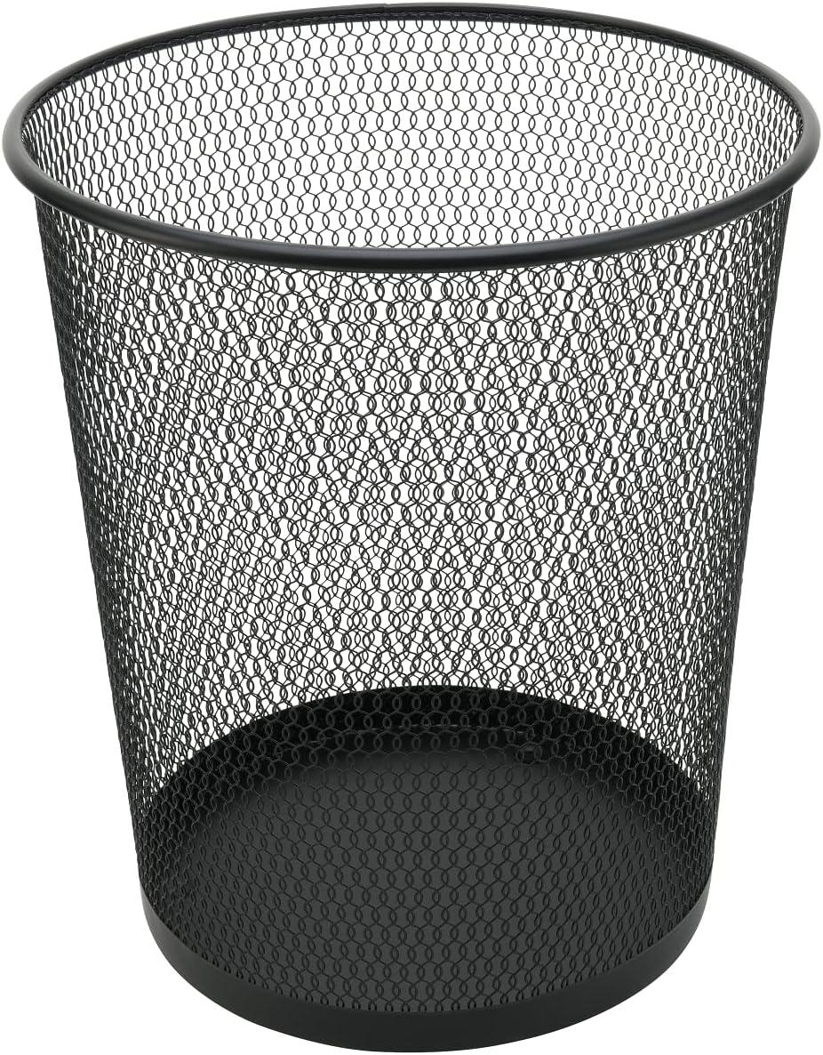 Steel Open Waste Basket - 4.75 Gallons