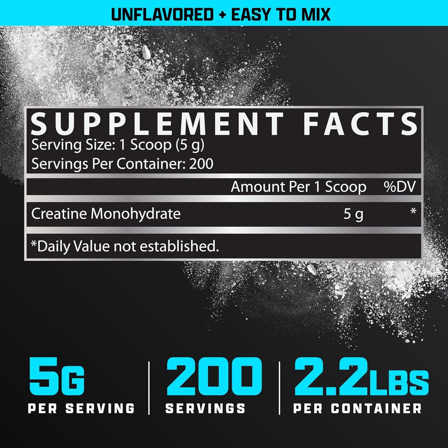 Creatine Monohydrate  200 Serving