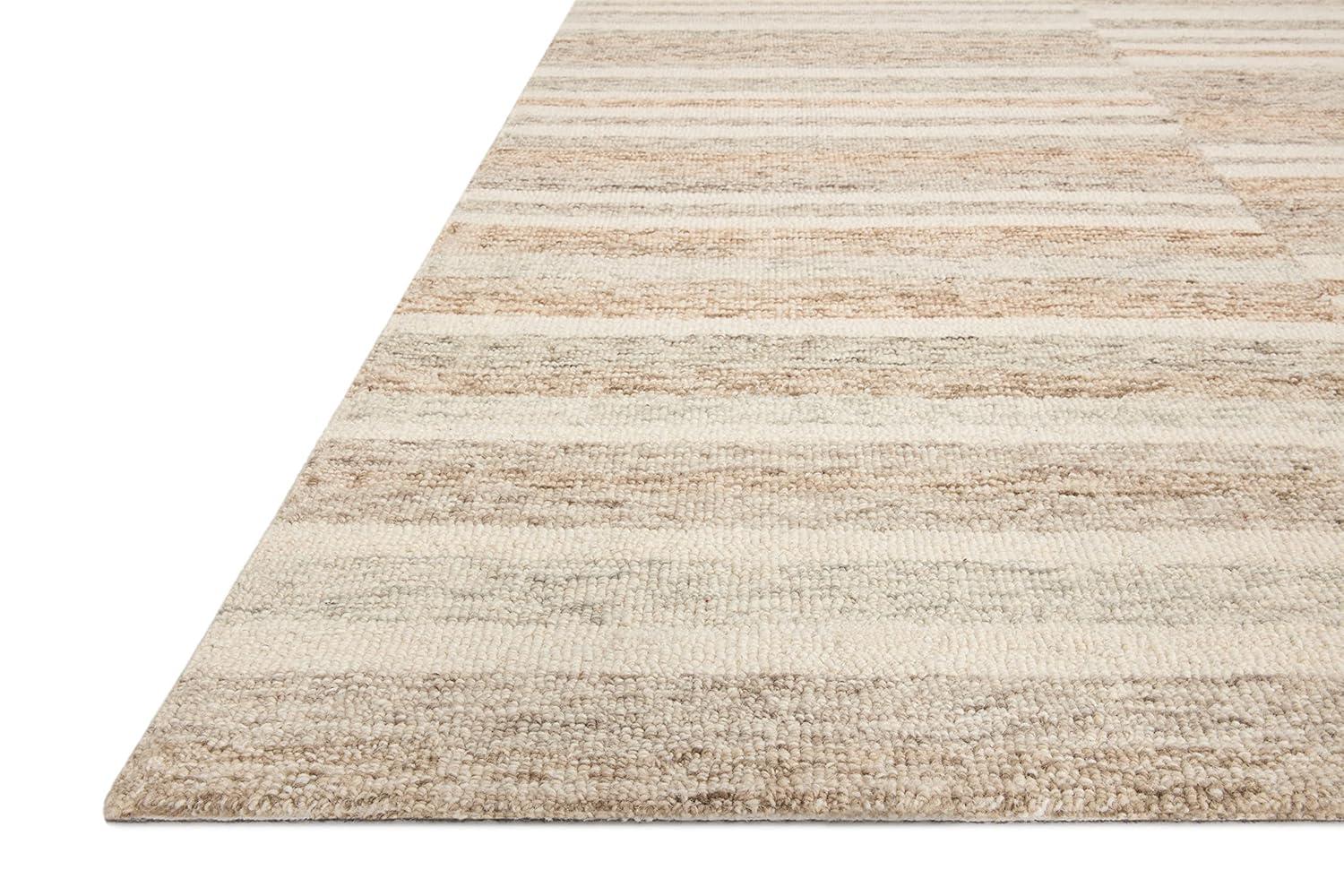 Chris Loves Julia x Loloi Chris Loves Julia x Loloi Chris Collection CHR-03 Ivory / Clay, Transitional  Area Rug