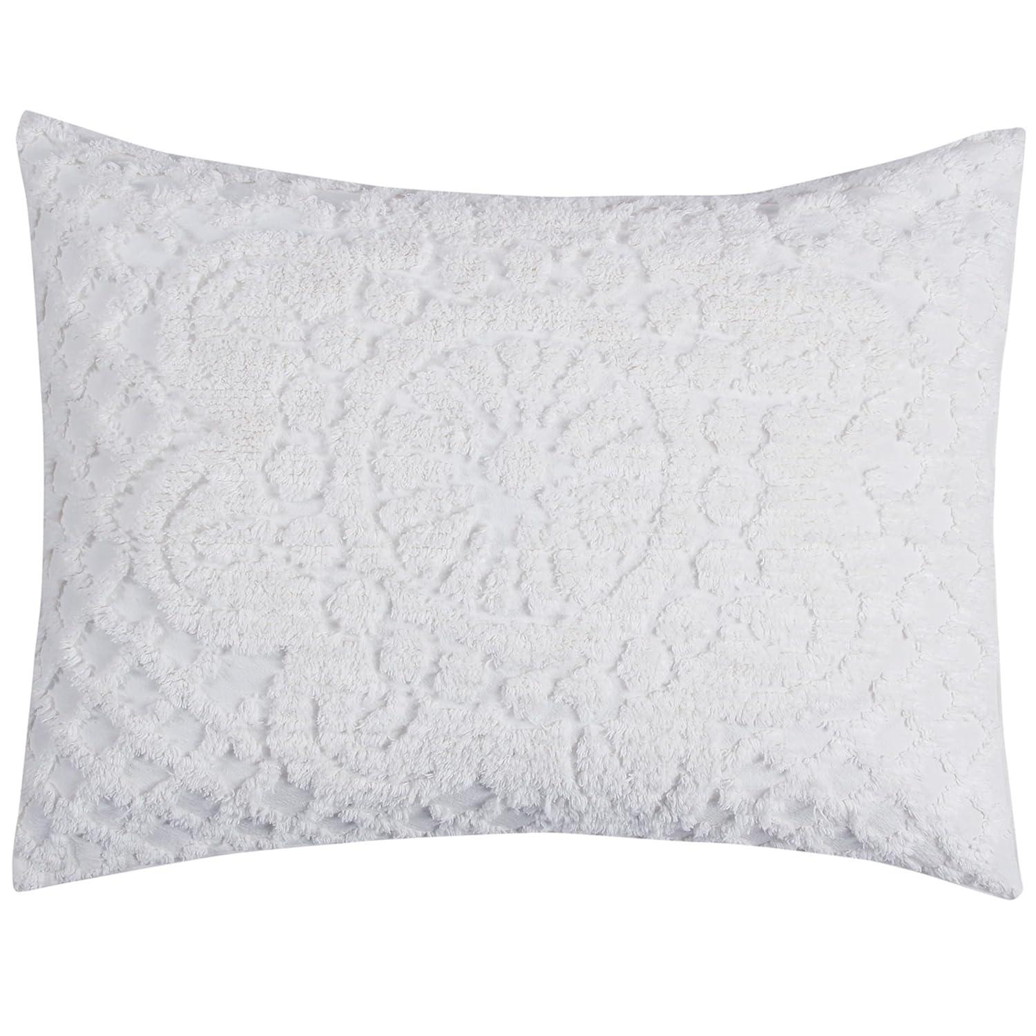 Better Trends Trevor Bedspreads 100% Cotton Chenille - Traditional Medallion Bedding Set, Luxurious All Season Comfort, Machine Washable Trevor Collection Bedspread Set