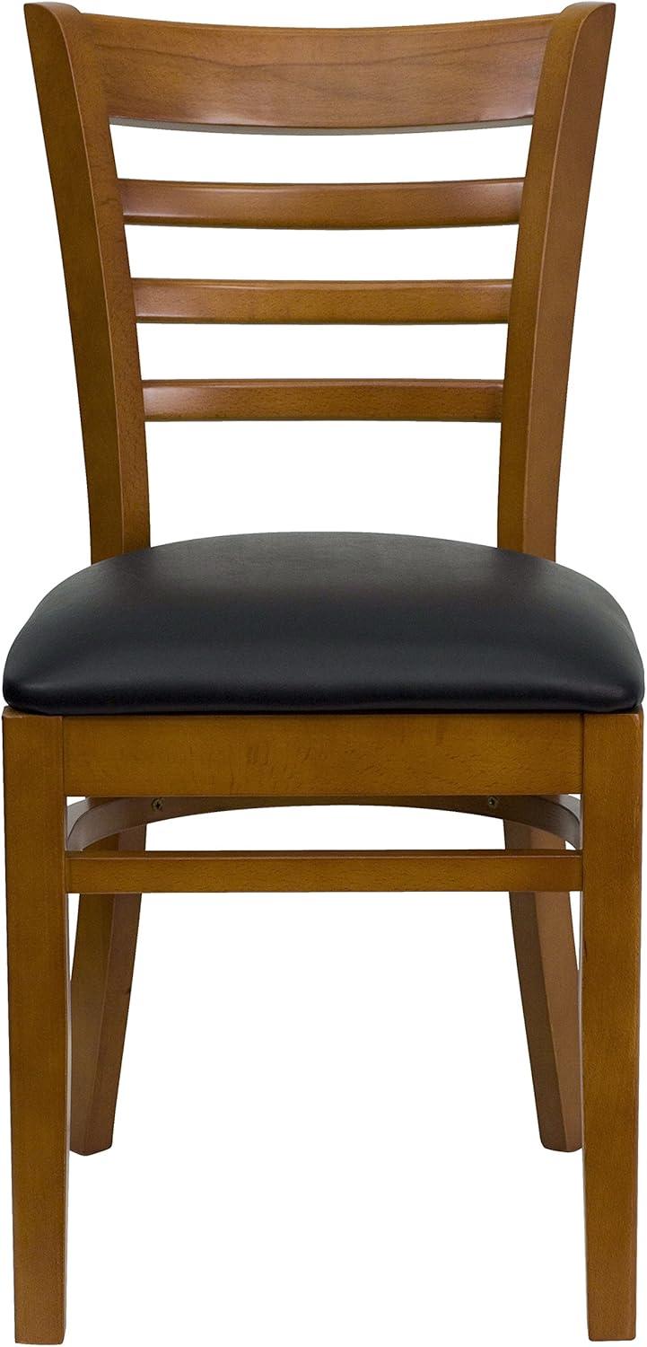 Red Barrel Studio® Ladder Back Wooden Restaurant Chair