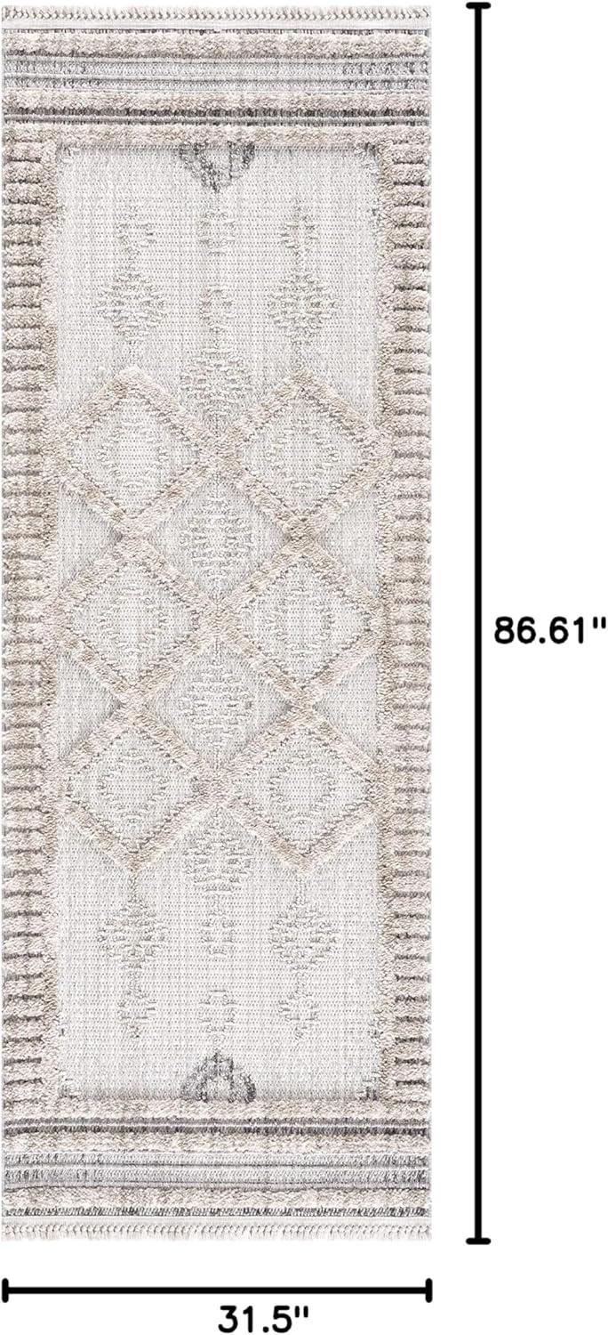 Hauteloom Runner Runner Rug   Charcoal