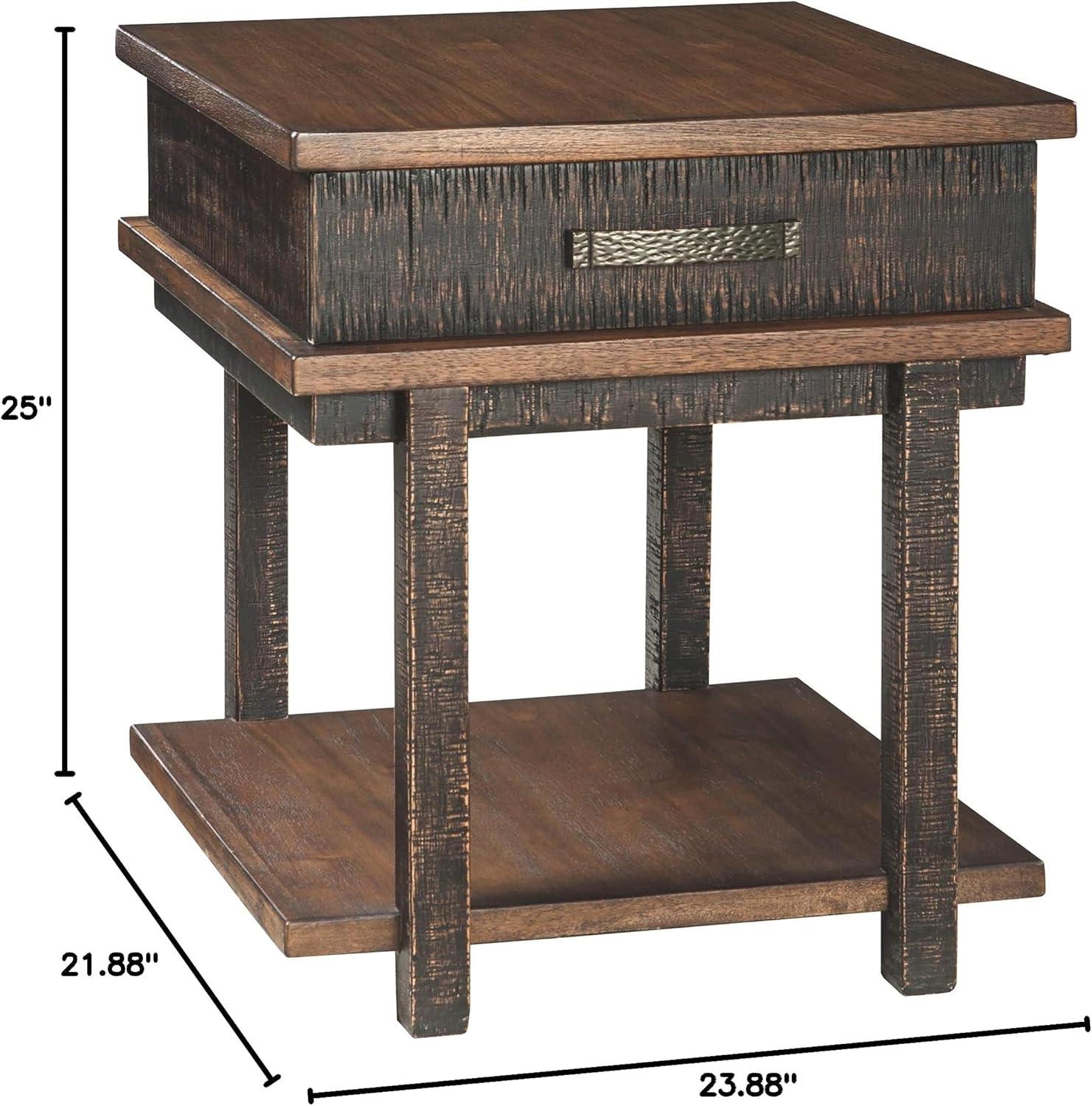 Signature Design by Ashley Casual Stanah End Table Two-tone