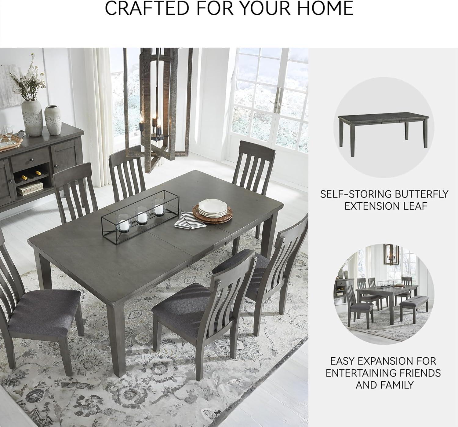 Signature Design by Ashley Hallanden Gray Dining Extension Table