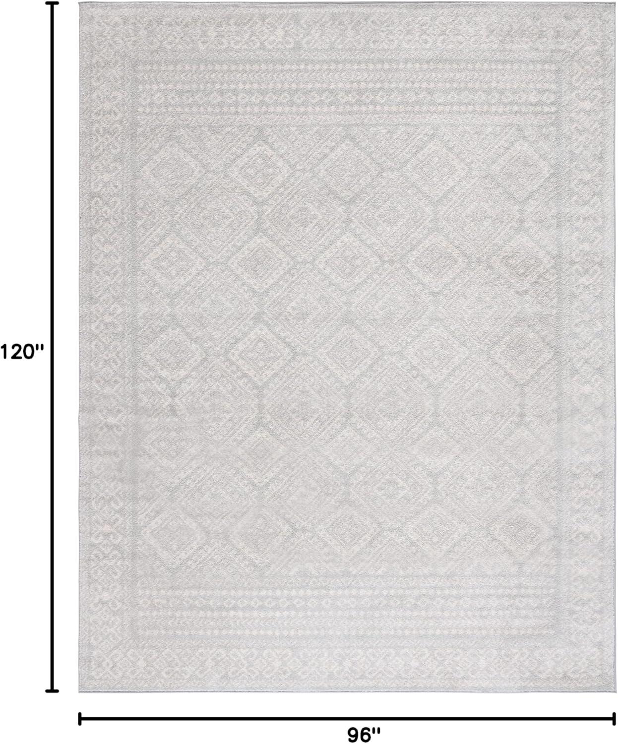 Foundry Select Rectangle Tommia 8x10 Area Rug with Non-Slip Backing