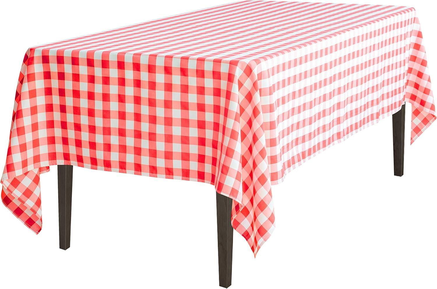 Loon Peak® Salerno Buffalo Plaid Tablecloth & Reviews | Wayfair