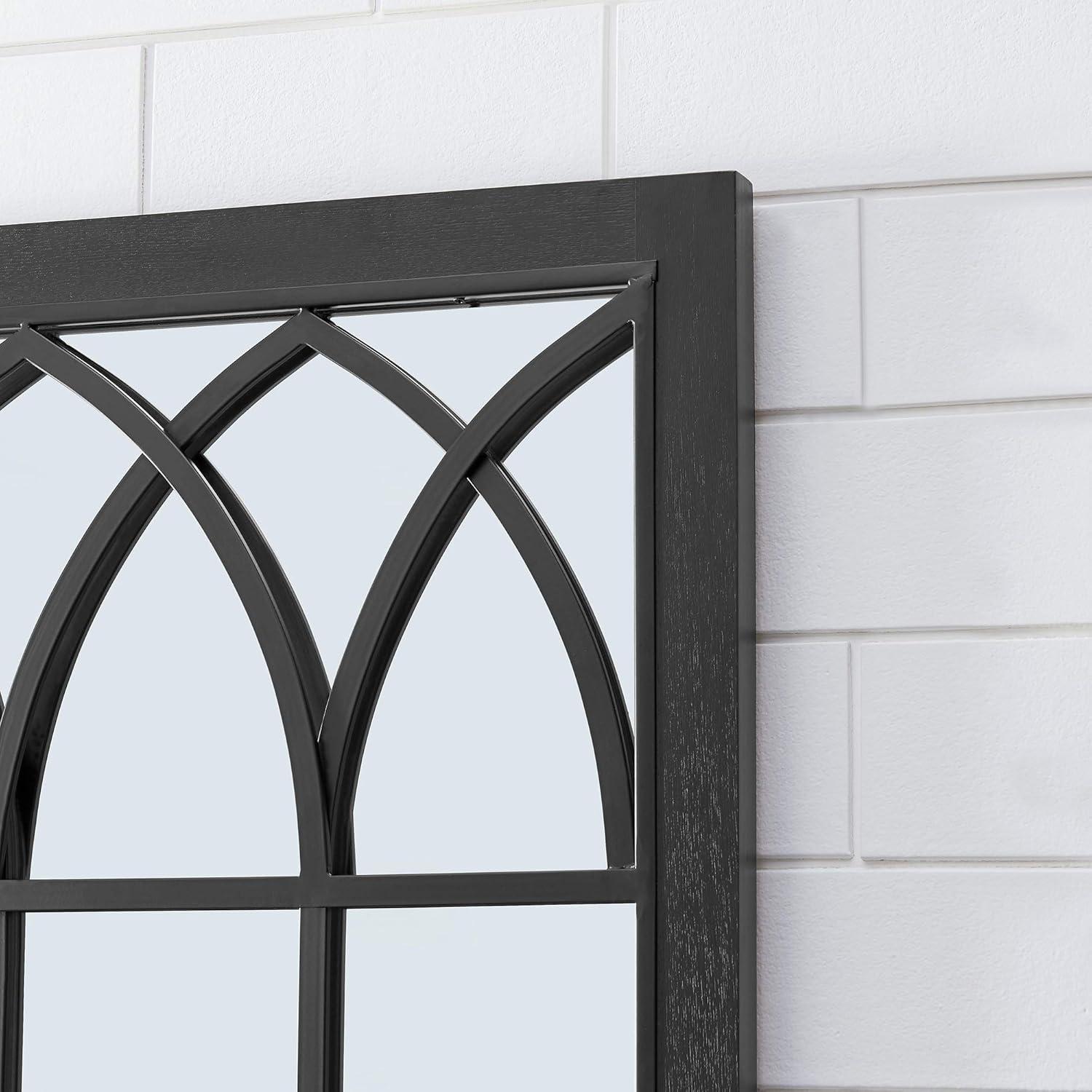 FirsTime & Co. Dark Brown Grandview Arch Wall Mirror, Farmhouse, Rectangular, 23.6 x 1.25 x 37.4 in