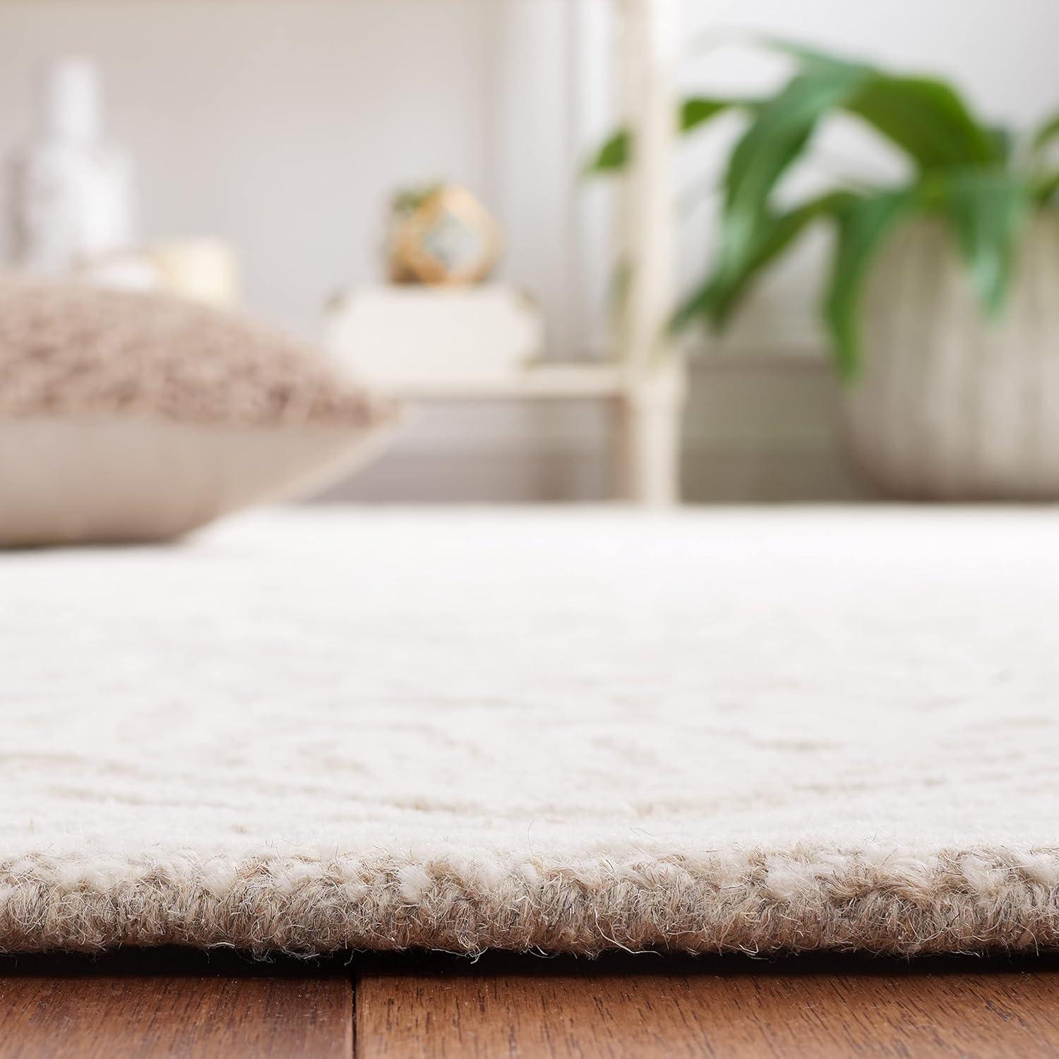 Charlton Home® Bathelda Hand Tufted 80% Wool, 20% Cotton With Cotton Backing Floral Rug