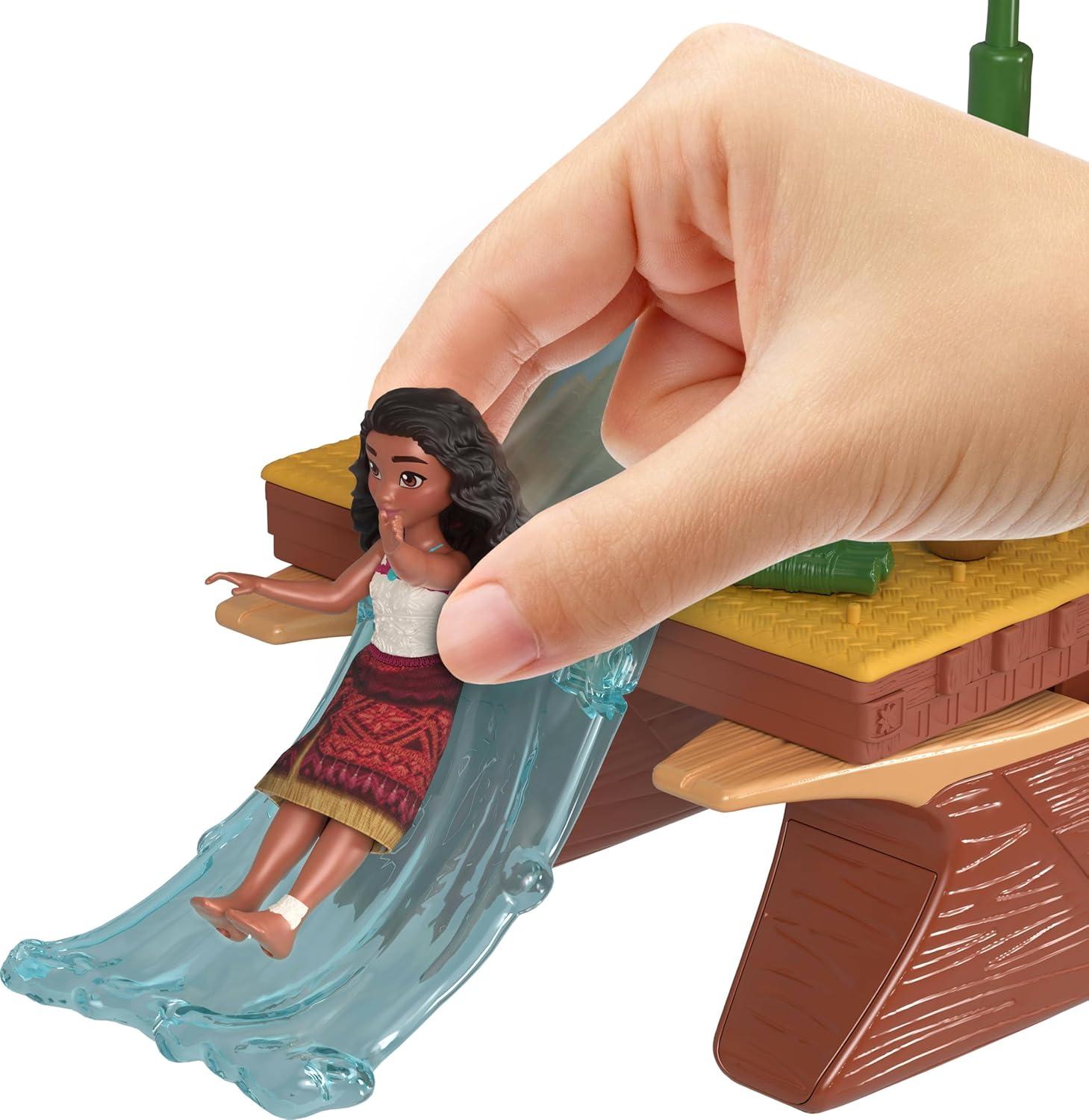 Disney Moana 2 Moana's Adventure Canoe Playset with Small Doll & Accessories