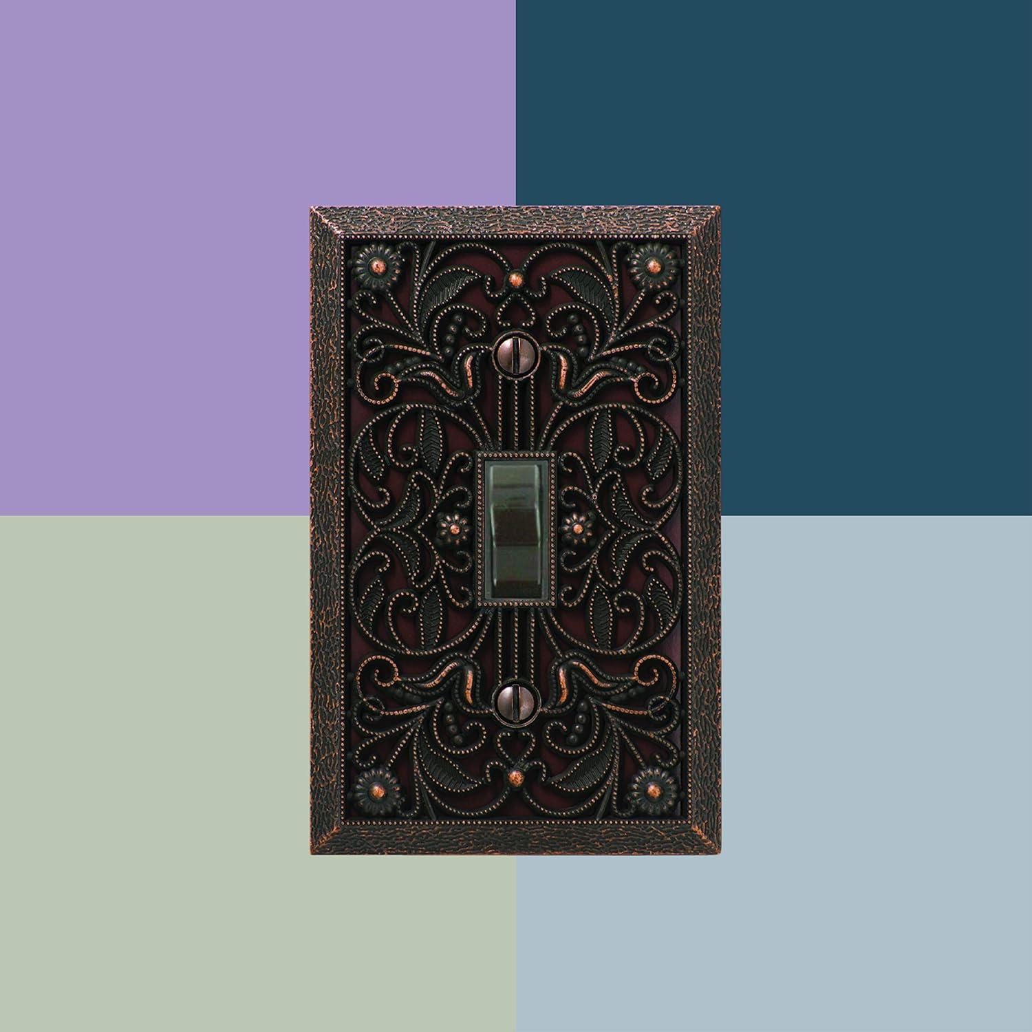 Filigree No Subject 2 - Gang Rocker Standard Wall Plate