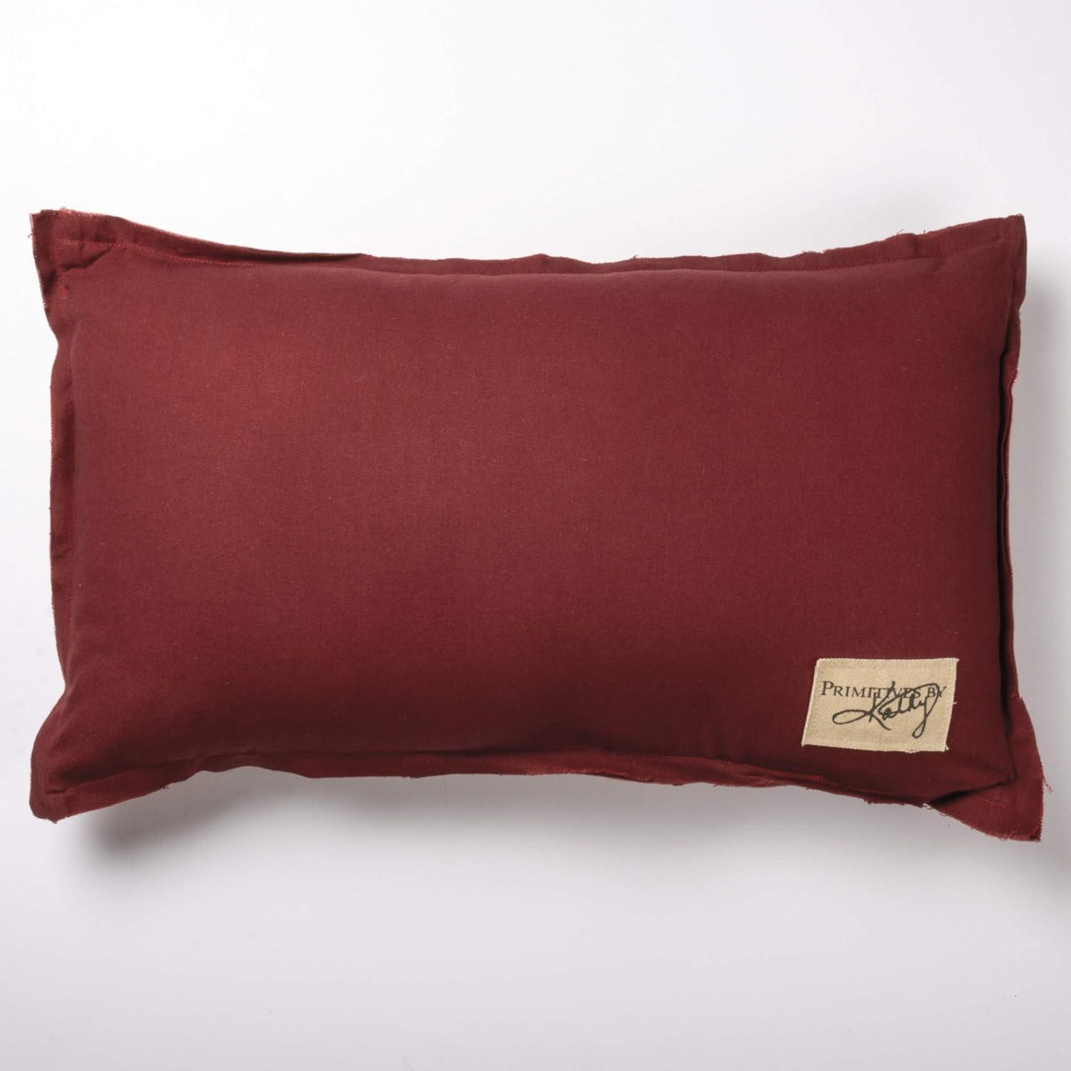 Primitives by Kathy Holiday, Merry Cotton Throw Pillow