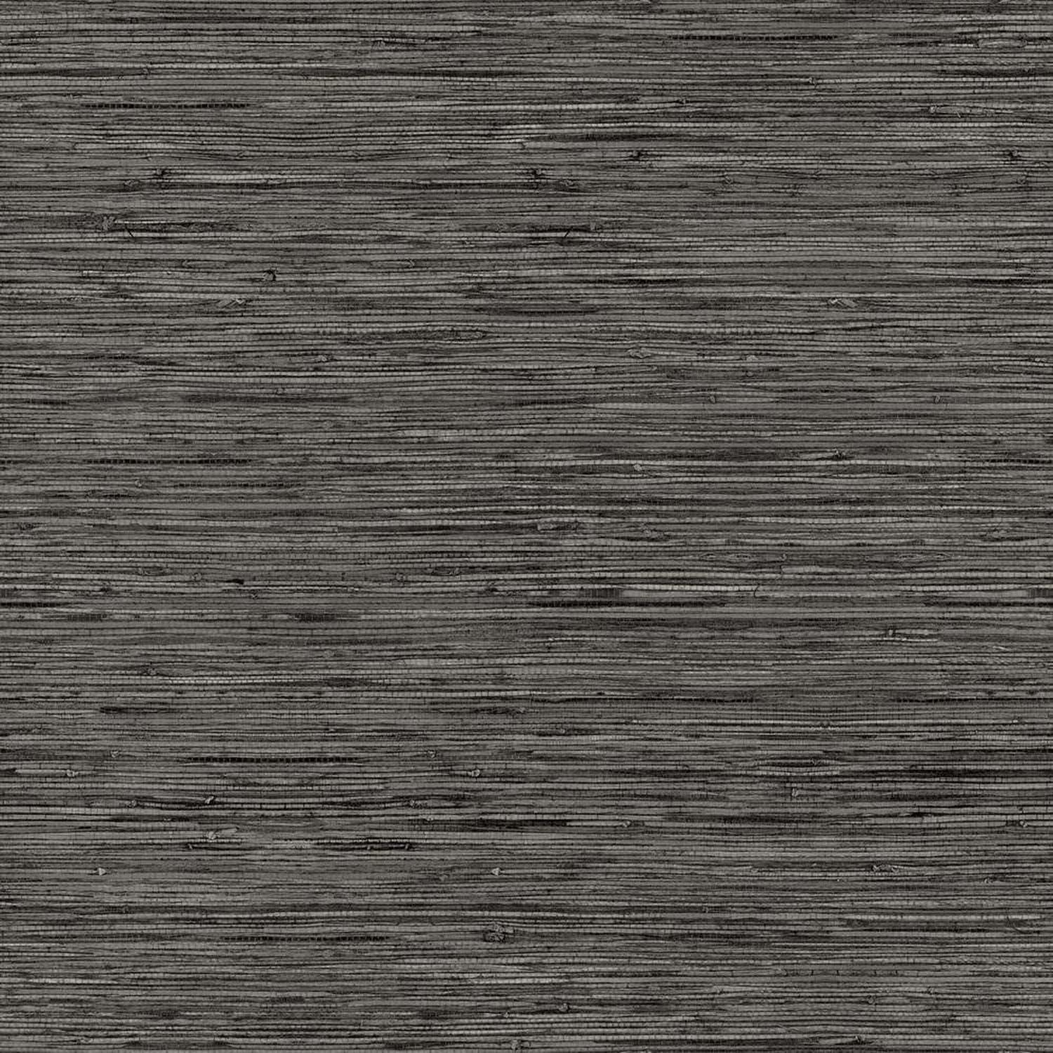 RoomMates Grasscloth Gray Peel & Stick Wallpaper