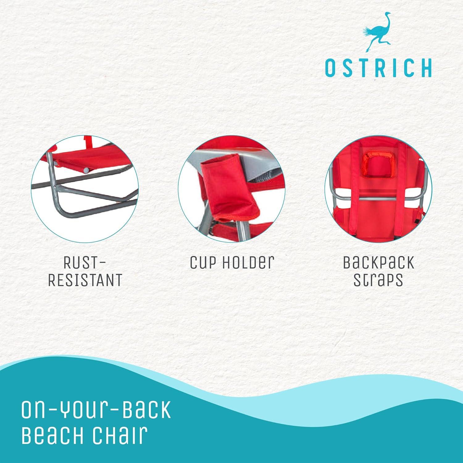 Ostrich Denice Folding Beach Chair