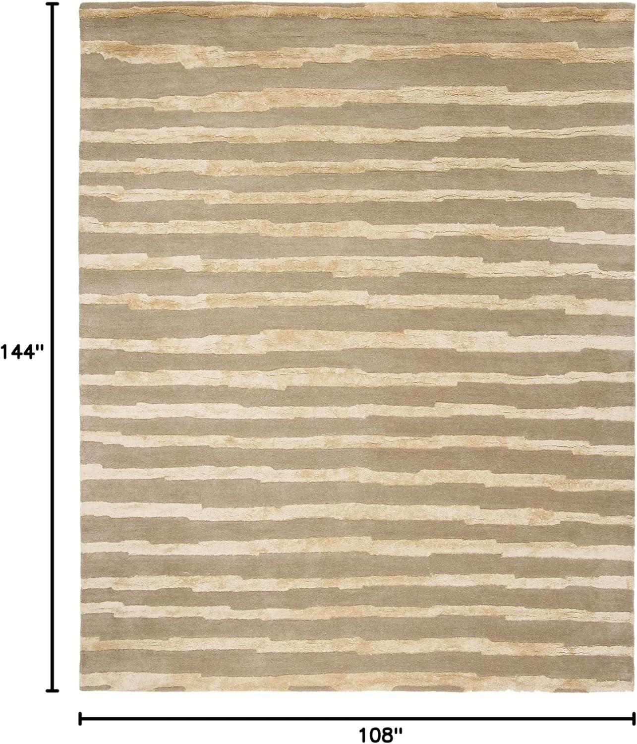 SAFAVIEH Soho Collection 2' x 3' Grey SOH519A Handmade Premium Wool Accent Rug