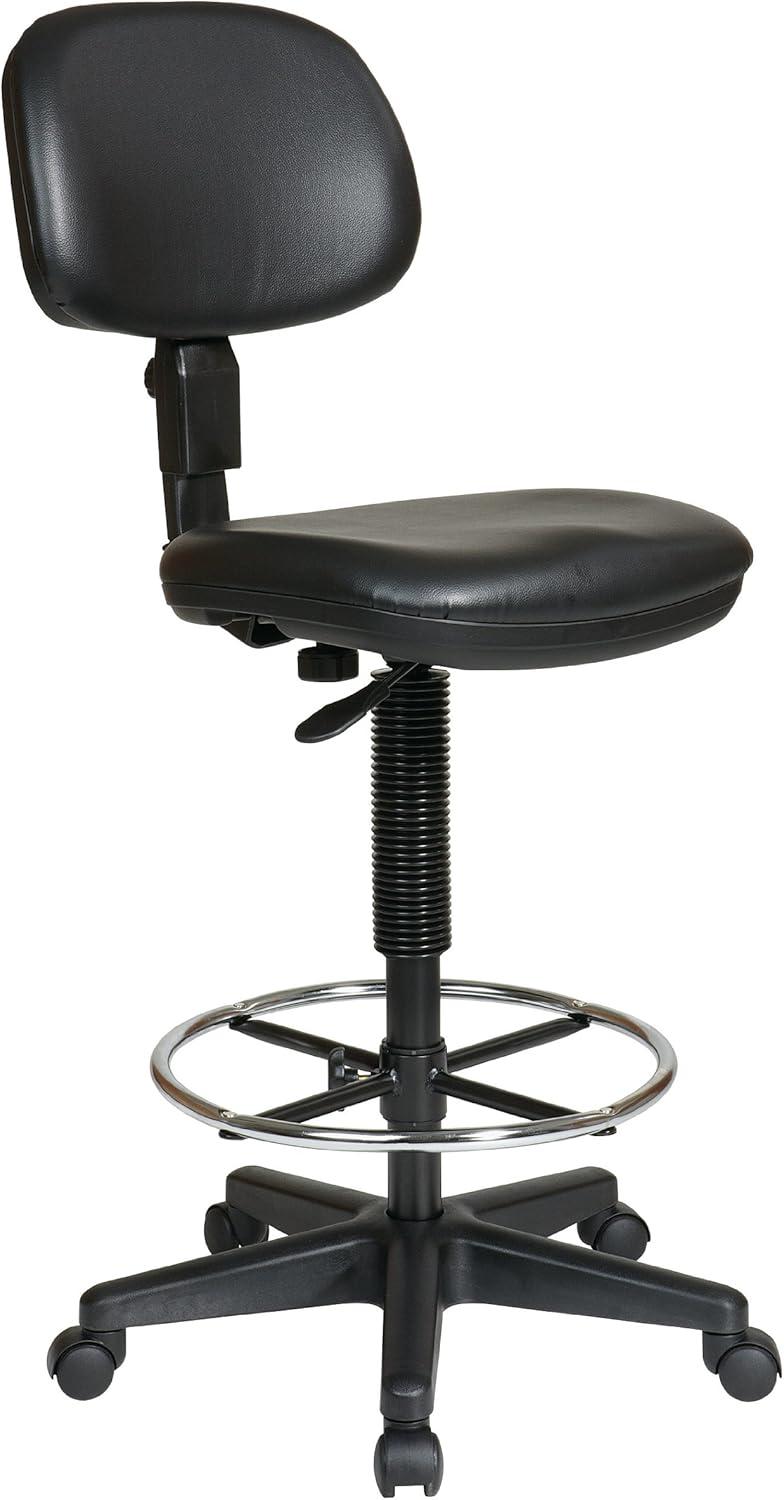 Work Smart Polyester Blend Drafting Chair