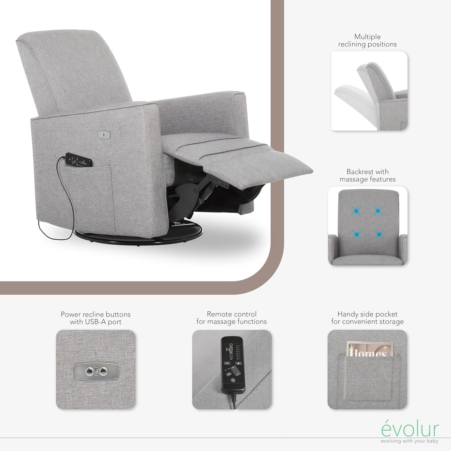 Power Reclining Massage Chair