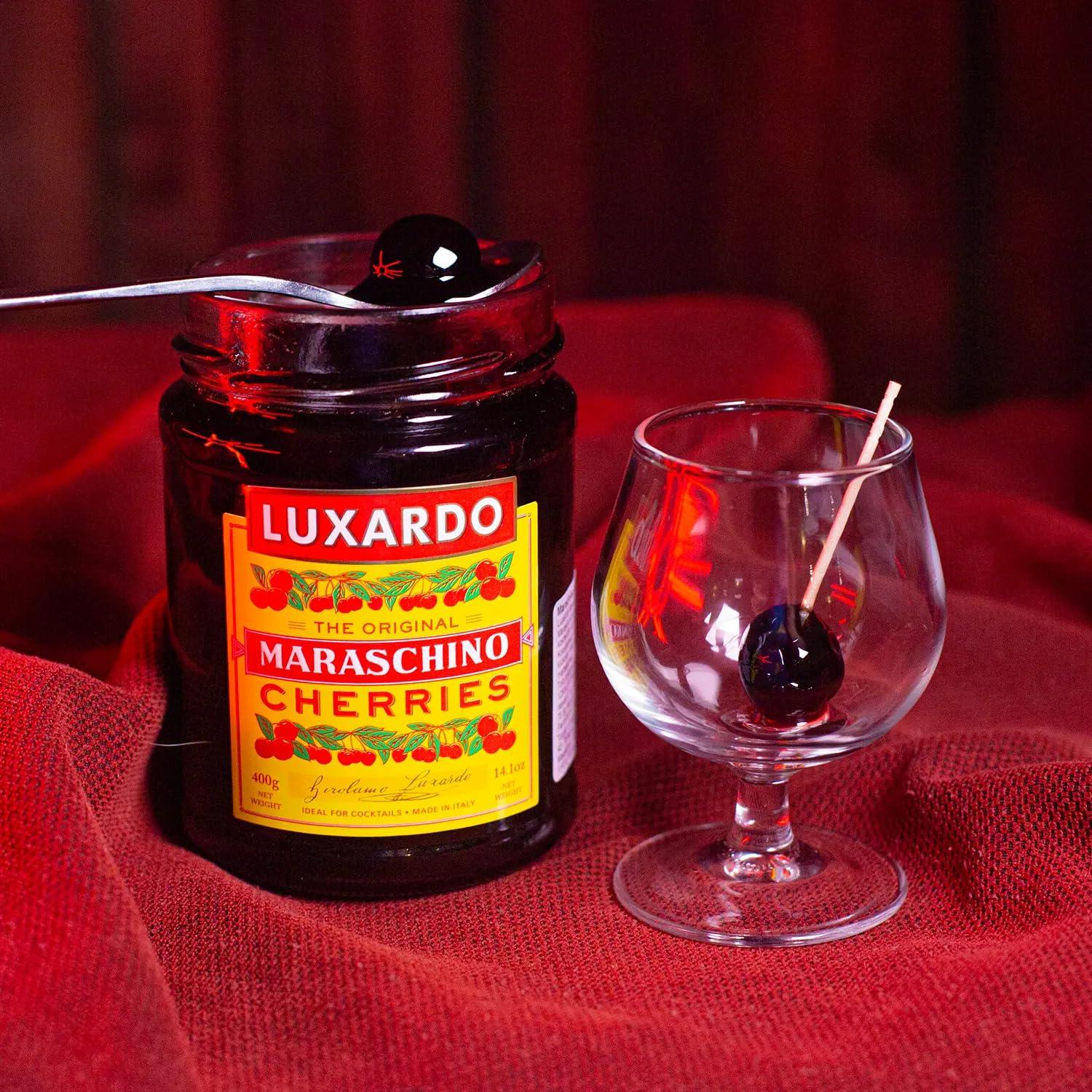 Luxardo Original Maraschino Cherries in Rich Marasca Syrup