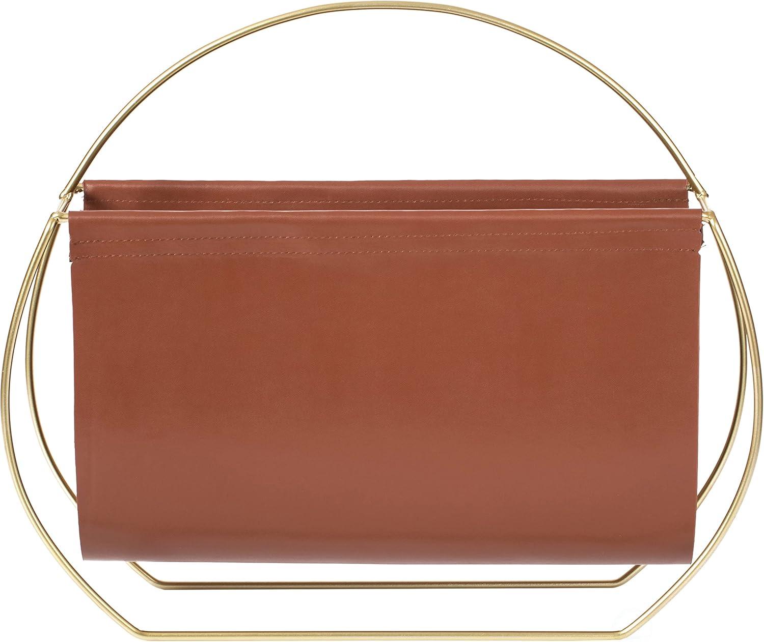 Mercer41 Baesmarc Metal Free Standing Magazine Rack