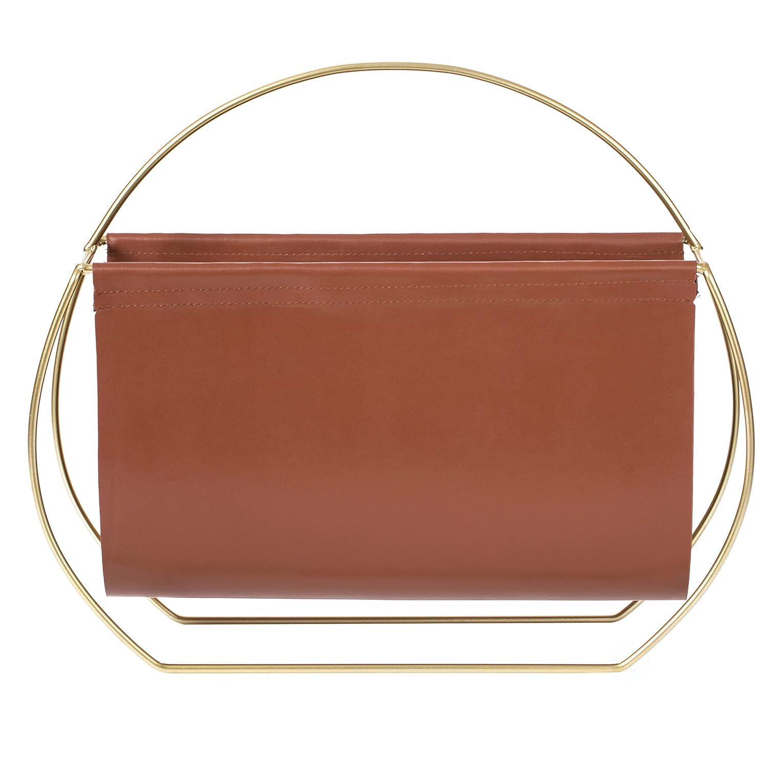 Mercer41 Baesmarc Metal Free Standing Magazine Rack