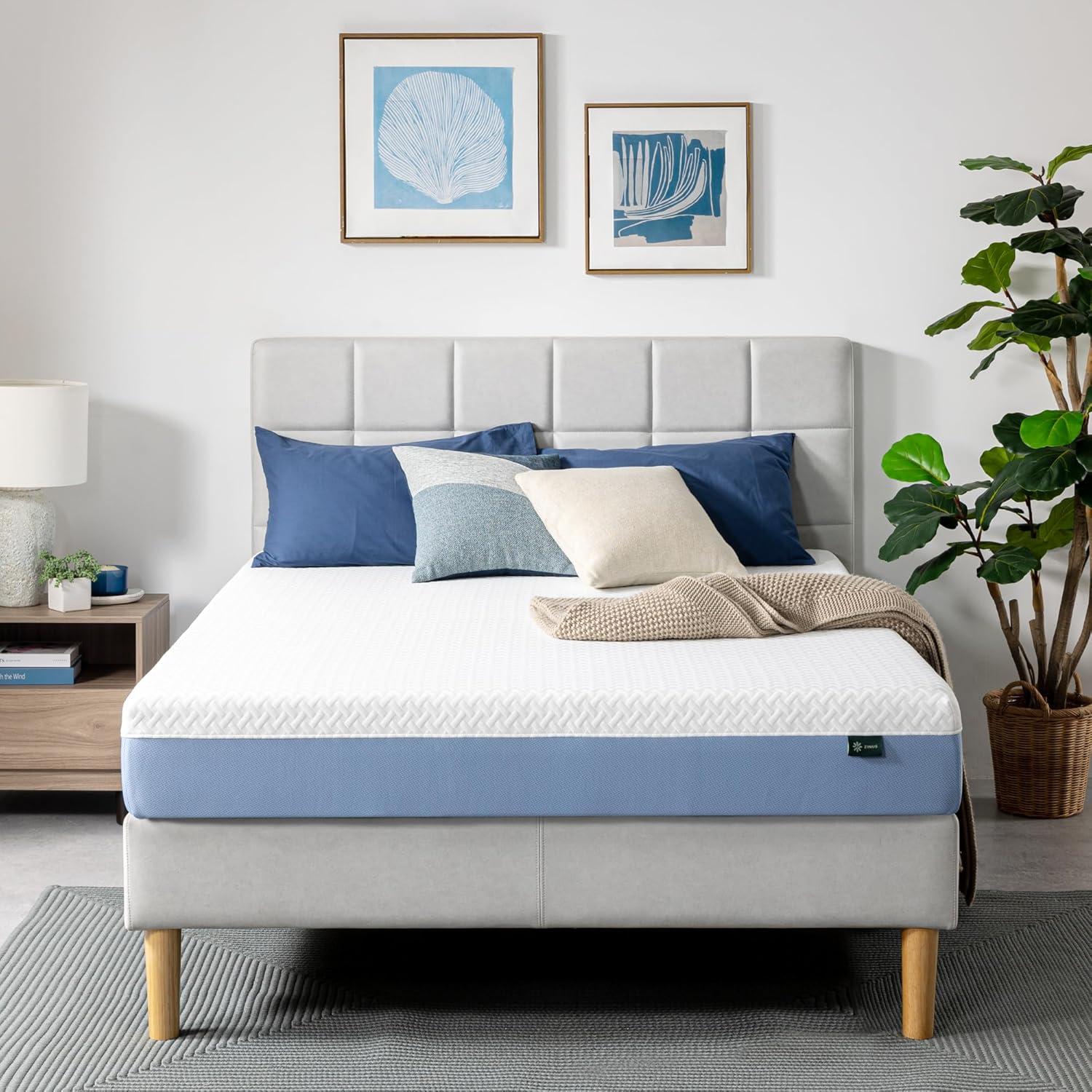 Full 8-Inch Cooling Airflow Memory Foam Mattress