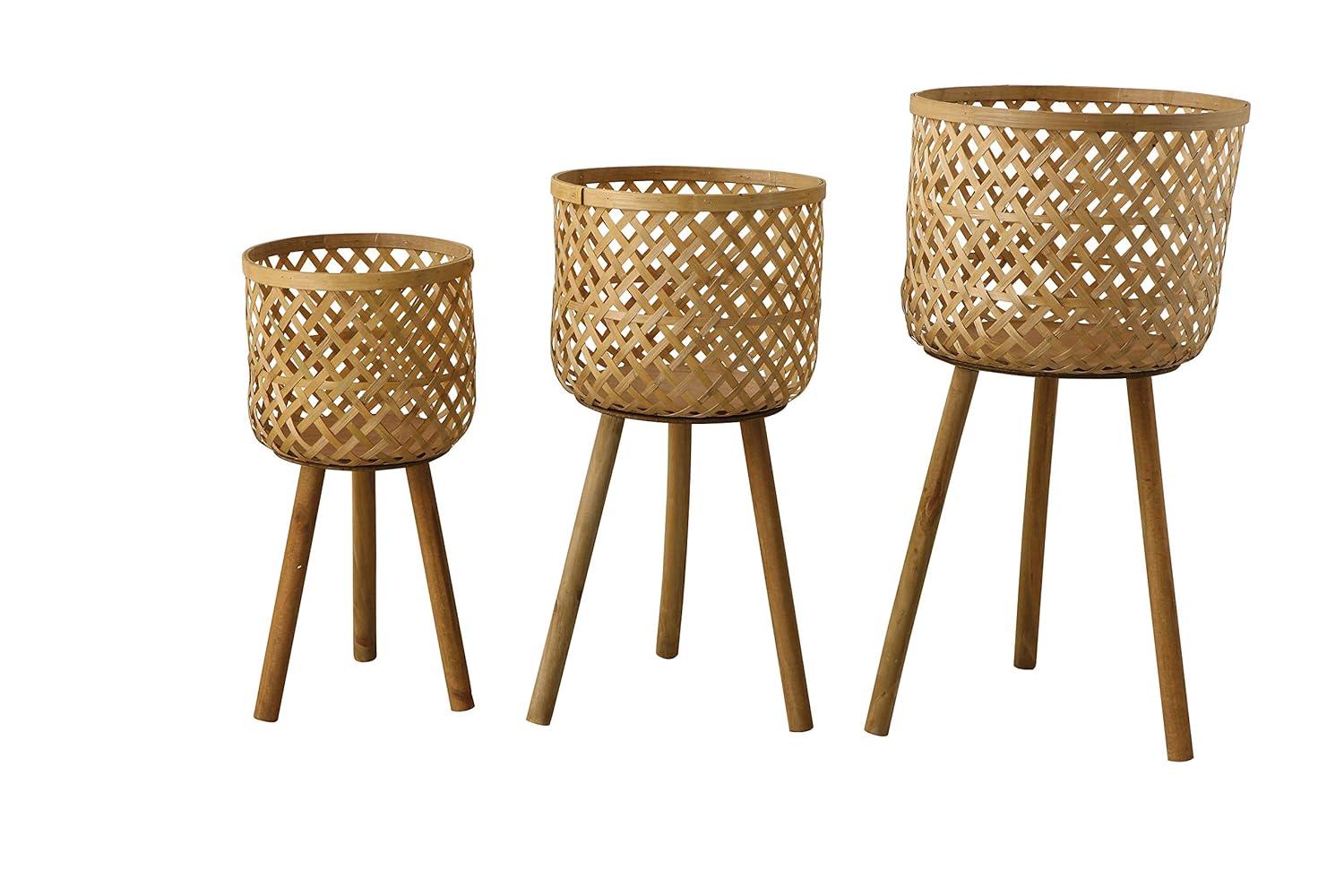 Wicker Basket - Set of 3