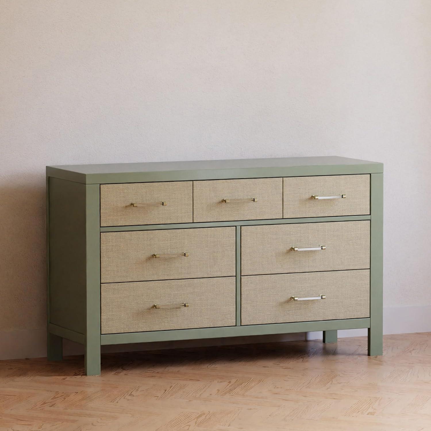 Eloise 7 Drawer 19" W Double Dresser