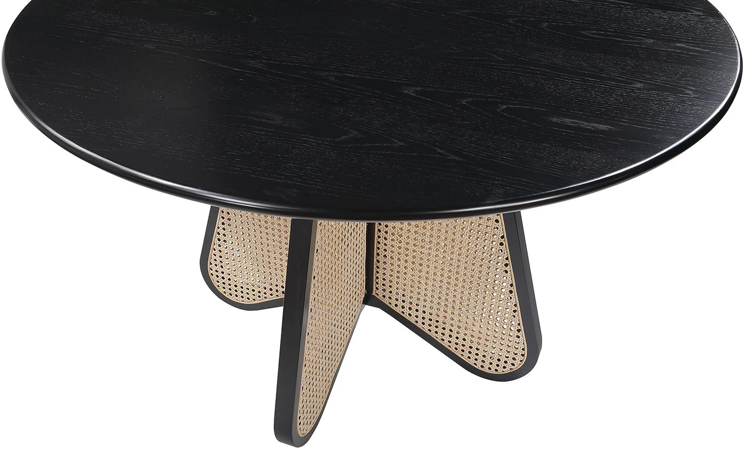 Bay Isle Home™ Lamarr Round Solid Wood Dining Table