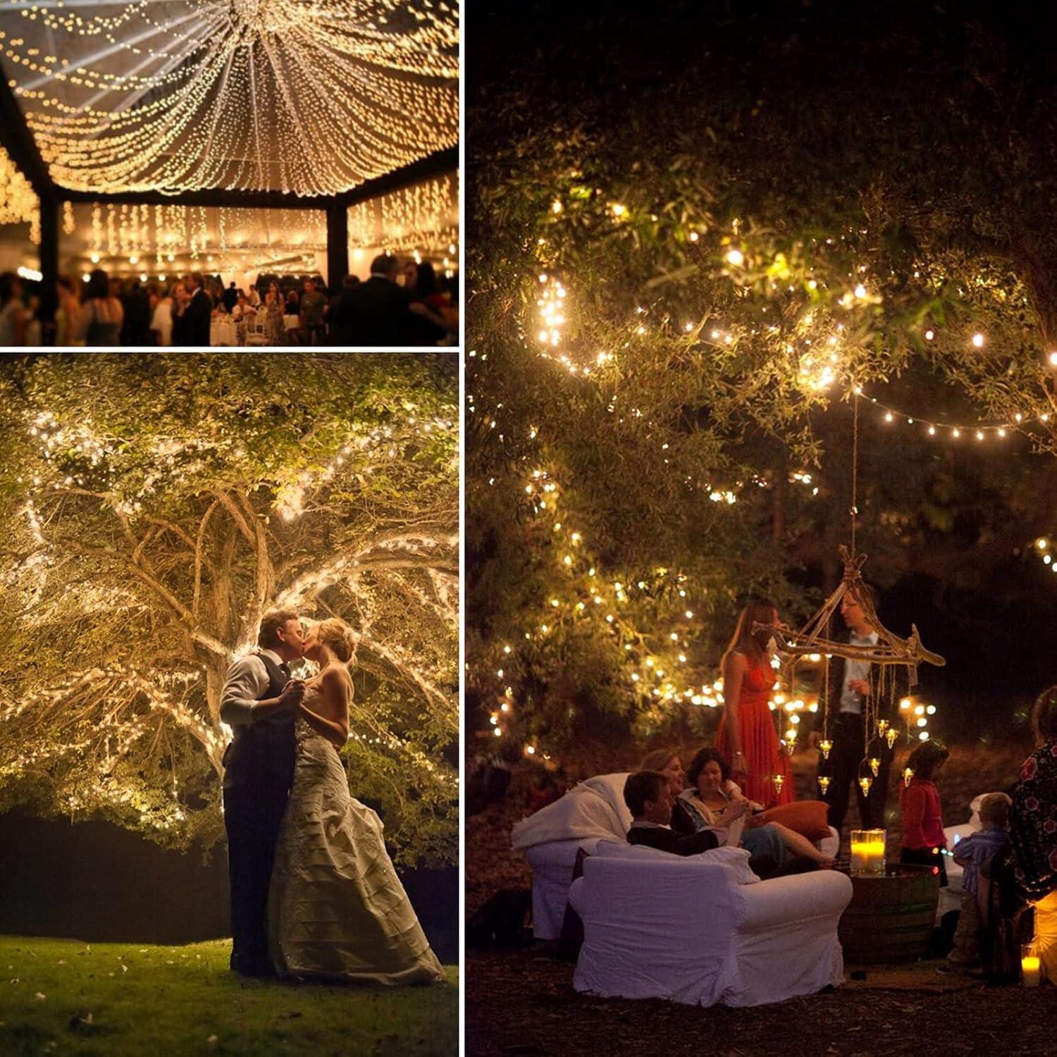 Solar Powered String Light, Amir 100 LEDs Starry String Lights, Copper Wire Lights Ambiance Lighting for Outdoor, Gardens, Homes