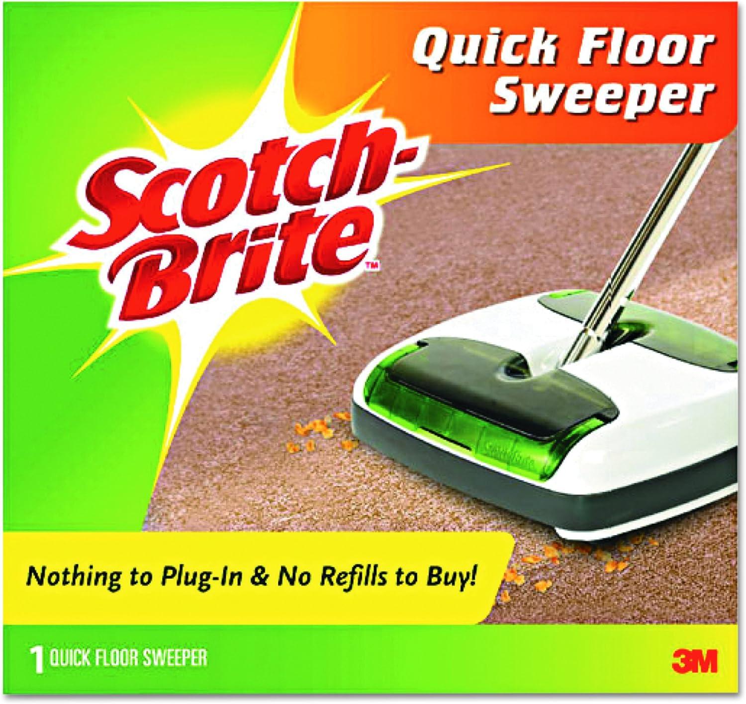 Scotch-Brite, MMMM007CCW, Quick Floor Sweeper, 1 Each, White