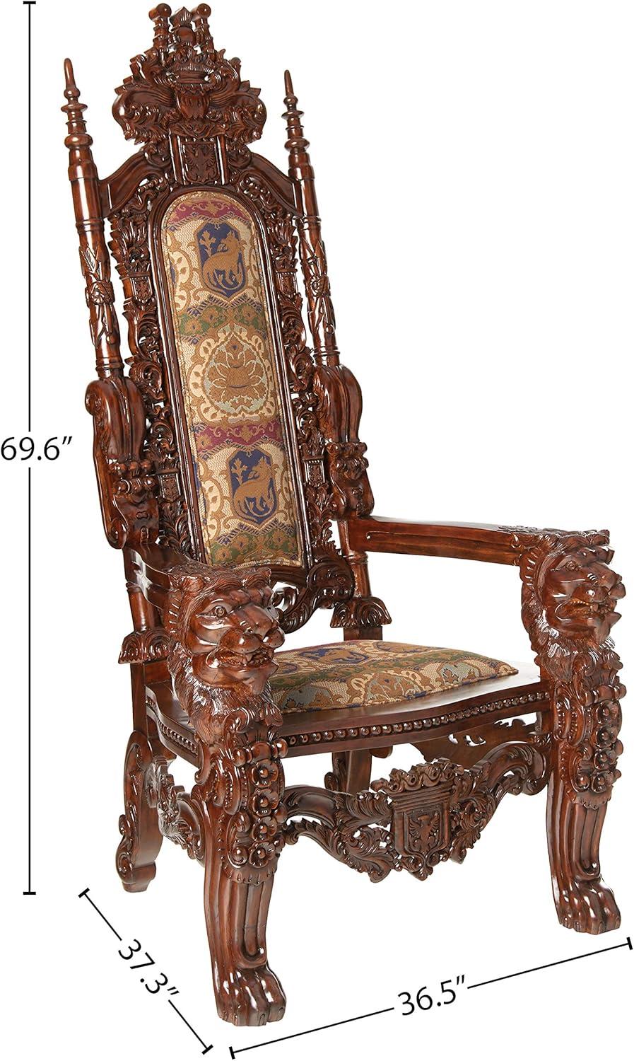 Lord Raffles Throne Armchair