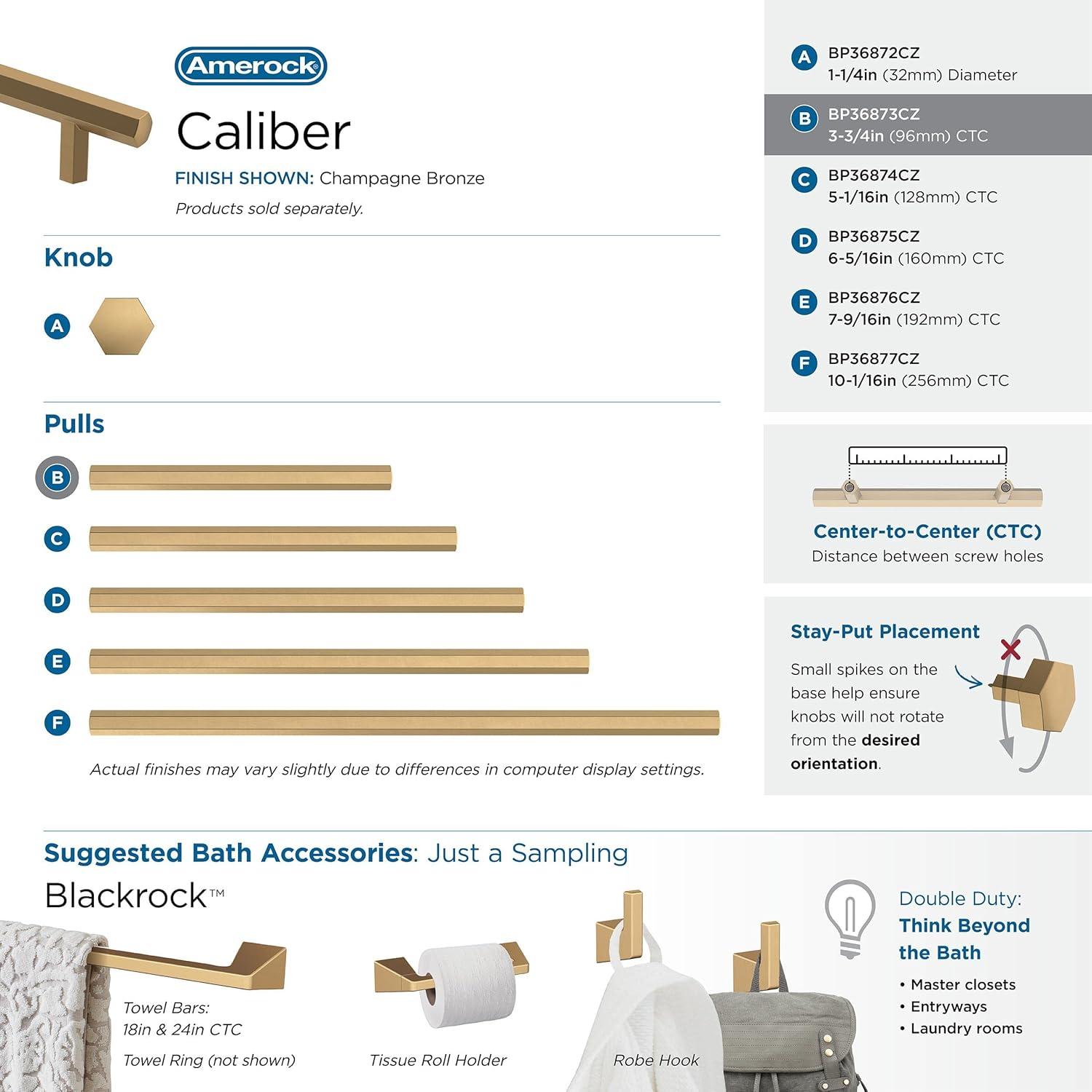 Amerock Caliber Cabinet or Drawer Pull