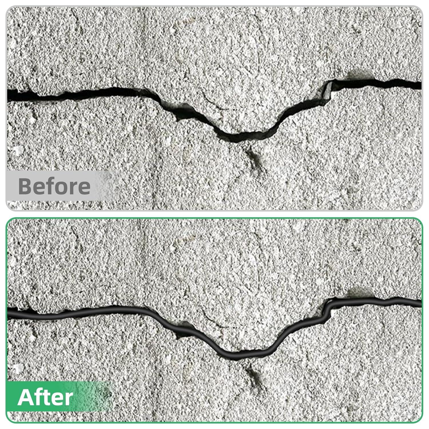 Frienda Backer Rod Foam Rubber Caulk Saver Concrete Expansion Joint Filler Weather Strip Seal for Gaps and Joints(Black, 1/4 Inch x 100 ft)