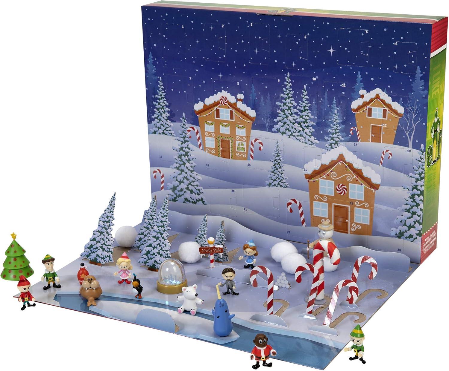 Elf Collectible Advent Calendar with 24 Surprises