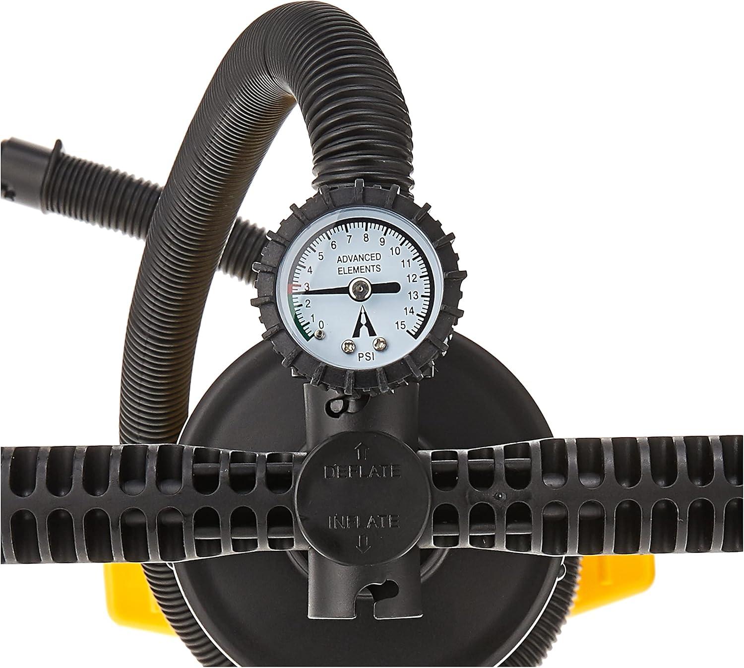 Advanced Elements Double Action Pump with Pressure Gauge