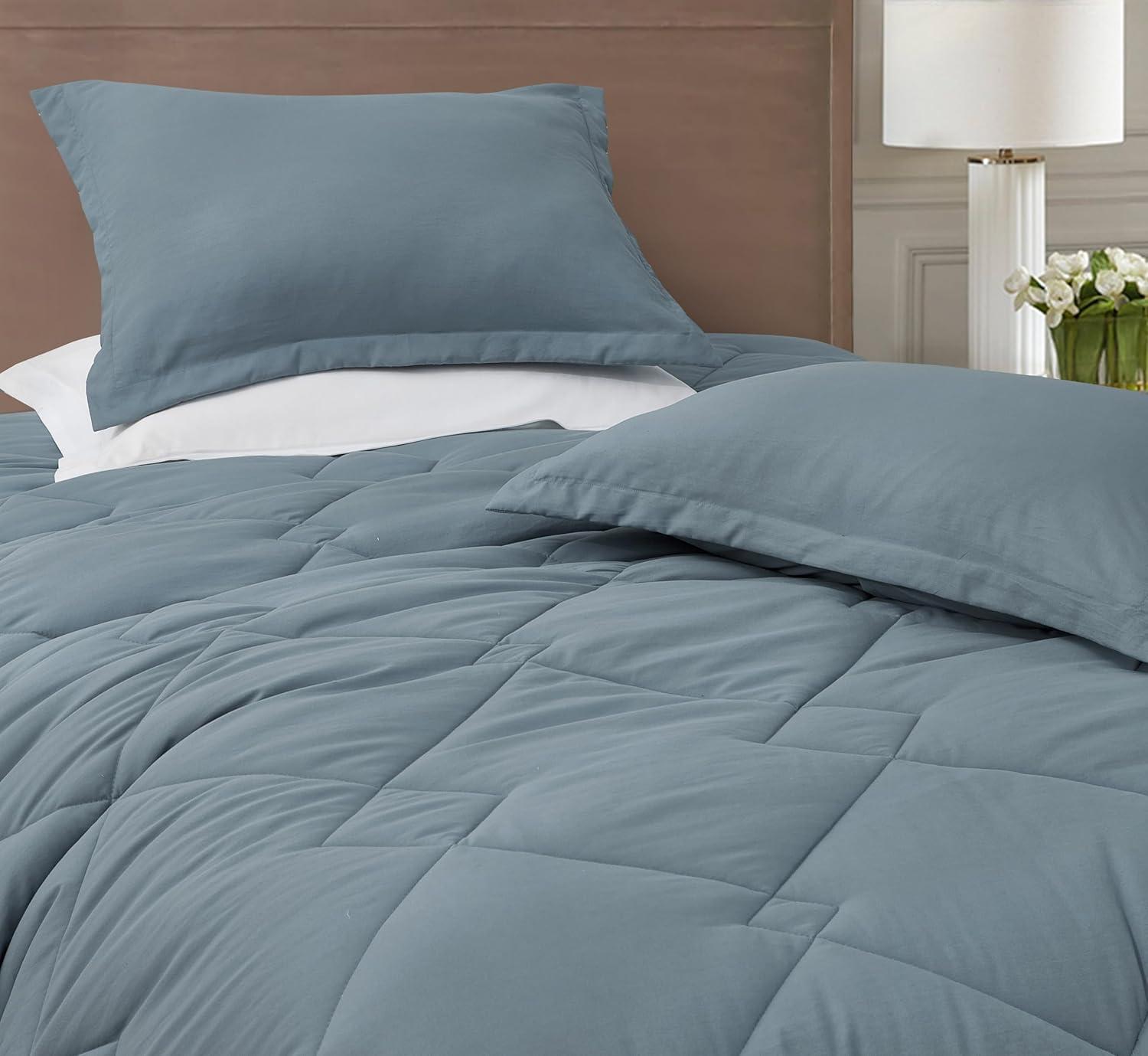 Logan Solid Comforter Set