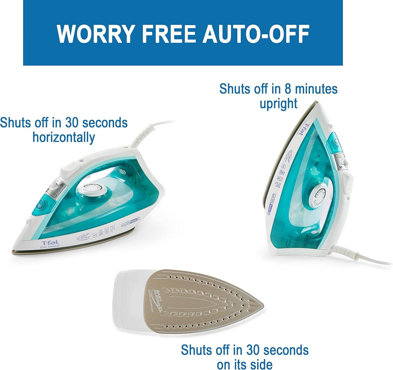 T-fal Ecomaster Steam Iron Eco-Friendly Blue