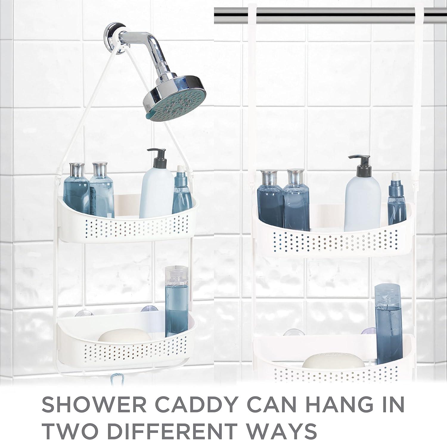 Bath Bliss Hawley Hanging Shower Caddy