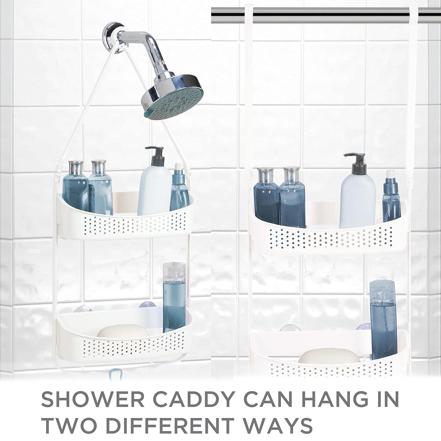 Bath Bliss Hawley Hanging Shower Caddy