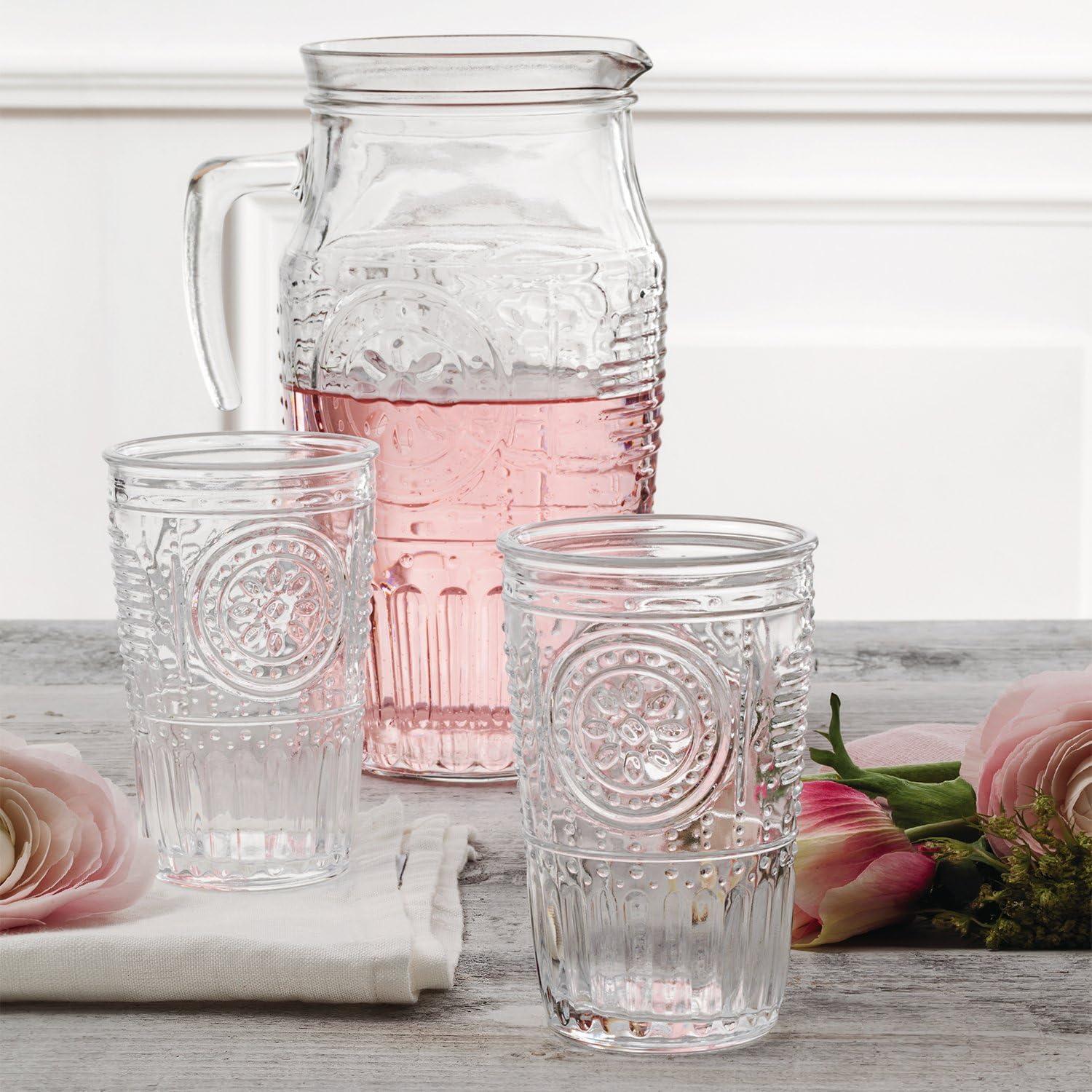 Romantic Drinking Glass Set (Set of 4)