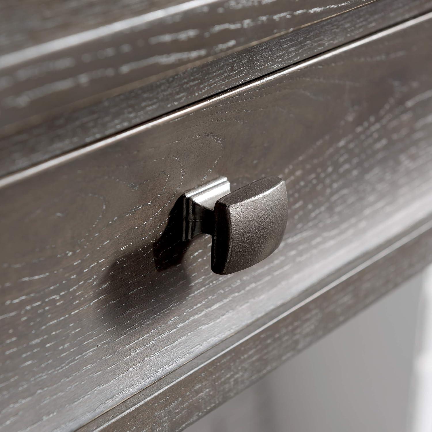 Leick Home Luna Two Drawer Sofa Table, Gray Wash